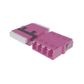 Fibre Adaptor, LC Quad OM3/4 (Erica Violet) - Flangeless