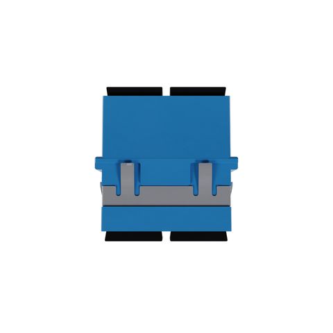 Fibre Adaptor, SC Duplex OS2 (Blue) - Flangeless