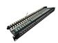 CERTECH 24 Port 19" Cat6A Shielded Patch Panel