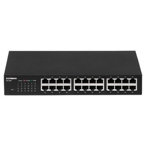 EDIMAX 24 Port Gigabit Switch - Desk / Wall Mount & Rackmount