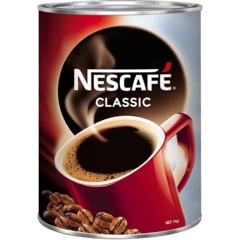 NESCAFE CLASSIC GRANULATED COFFEE TIN 500G