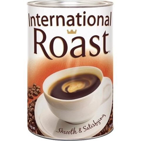 INTERNATIONAL ROAST FINE BLEND COFFEE TIN 1KG