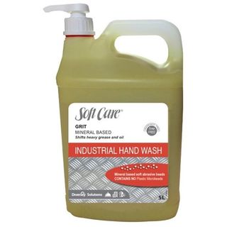 SOFTCARE GRIT HAND WASH 5L W5294  (MPI C56)
