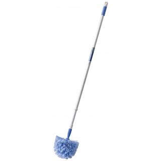 DOMED COBWEB BRUSH WITH EXTENSION HANDLE