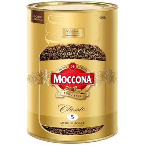 MOCCONA FREEZE DRIED CLASSIC MEDIUM ROAST COFFEE 500G