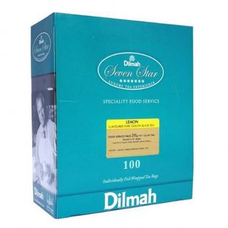 DILMAH ENVELOPED TEA BAGS FLAVOURED 100S - LEMON