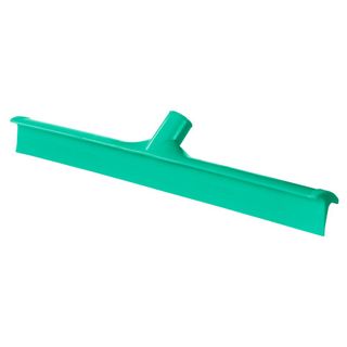 MONO BLADE RUBBER FLOOR SQUEEGEE WITH ACME THREAD HEAD ONLY 60CM - GREEN