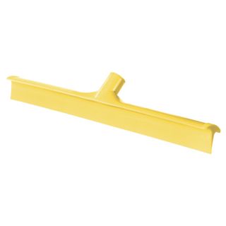 MONO BLADE RUBBER FLOOR SQUEEGEE WITH ACME THREAD HEAD ONLY 60CM - YELLOW