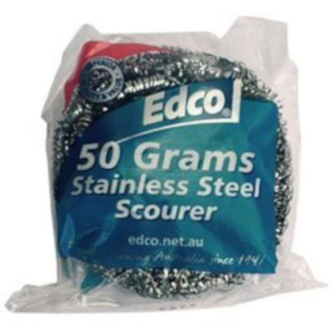EDCO STAINLESS STEEL SCOURER 50G
