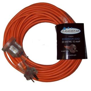 CLEANSTAR EXTENSION CORD 10 AMP 20 METRES