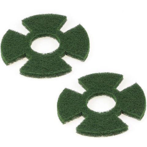 I-MOP XL GREEN HEAVY DUTY CLEANING PADS (SET OF 2)