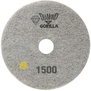GORILLA DIAMOND PADS 1500 GRIT YELLOW 16" / 400MM - PACK OF 2