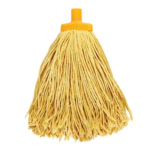 RAPIDCLEAN COTTON MOP HEAD 400G - YELLOW