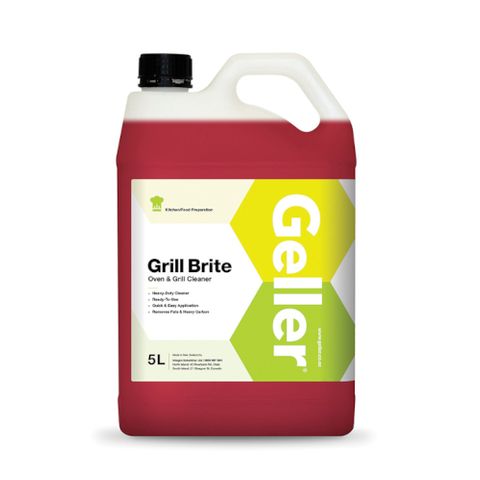 GELLER GRILL BRITE OVEN & GRILL CLEANER 5L  [DG-C8]
