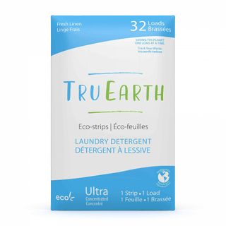 TRU EARTH ECO-STRIPS LAUNDRY DETERGENT 32 PACK ***CLEARANCE***