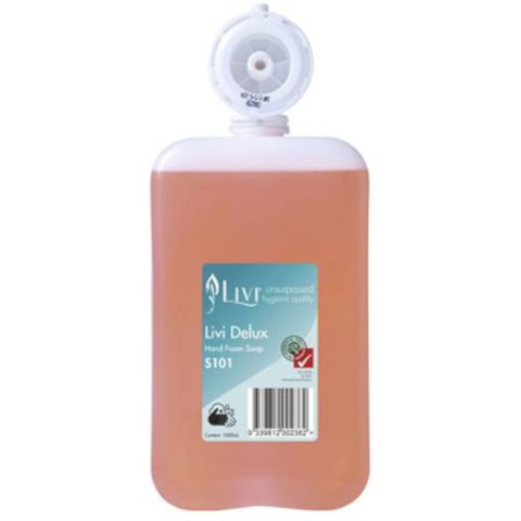 LIVI S101 DELUX PERFUMED FOAM HAND SOAP 1L