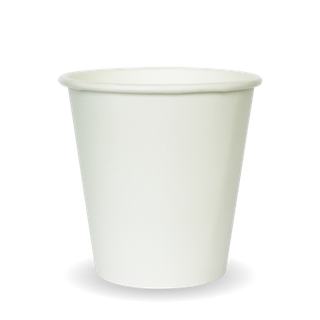 BIOCUP SINGLE WALL WHITE HOT CUP 230ML/60Z