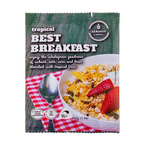 SERIOUS CEREAL BEST BREAKFAST 40G BREAKFAST CEREAL PORTIONS 48S - HPCBB