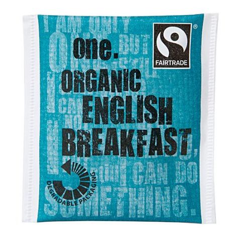 ONE 'FAIRTRADE' ENGLISH BREAKFAST TEA BAGS 200S - ONETEB