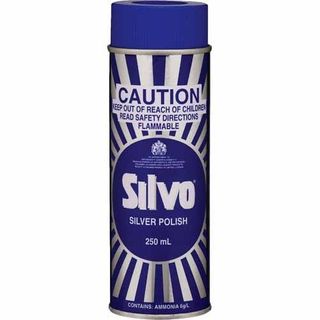 SILVO METAL POLISH 250ML AEROSOL [DG-C2]