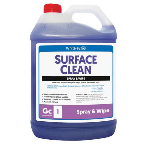 SURFACE CLEAN HEAVY DUTY SPRAY AND WIPE 5L
