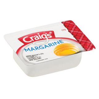 CRAIGS MARGARINE PORTIONS 10G 100S