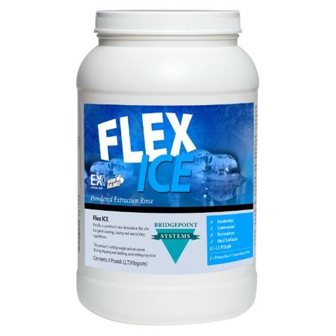 FLEX ICE POWDERED NEUTRALISING EXTRACTION RINSE 6.5LB