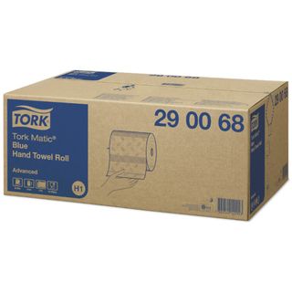 TORK MATIC H1 ADVANCED BLUE 2 PLY PAPER TOWEL ROLL 150M X 21CM X 6S