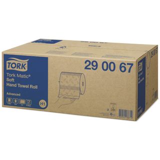 TORK MATIC H1 ADVANCED WHITE 2 PLY PAPER TOWEL ROLL 150M X 21CM X 6S