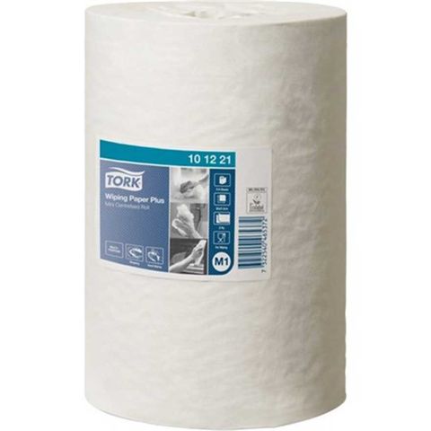 TORK M1 ADVANCED C/FEED WHITE 2 PLY MINI P/TOWEL ROLL 75M X 22CM X 11S