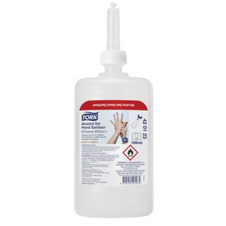 TORK S1 ALCOHOL HAND SANITISER GEL 1L