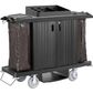 DELUX HOUSEKEEPING TROLLEY / CART WITH LOCKABLE DOORS
