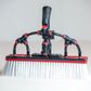 TUCKER 29CM HYBRID NYLON & BOAR BRUSH W/ RINSE BAR, 4 JETS & SWIVEL GOOSENECK