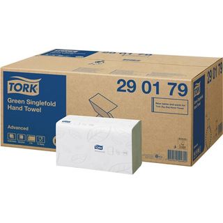 TORK H3 ADVANCED I/FOLD GREEN 2 PLY PAPER TOWEL 250S X 15