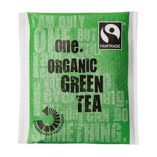 ONE 'FAIRTRADE' ENVELOPED GREEN TEA TEA BAGS 200S - ONEGT