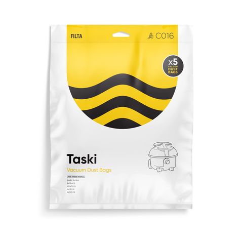 SORMA T-5/TASKI VENTO/AERO M/L VACUUM BAGS 5S - C016