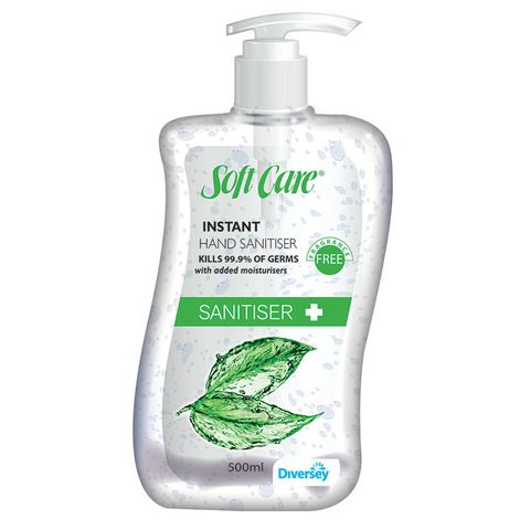 SOFTCARE INSTANT HAND SANITISER PUMP 500ML [DG-C3] (MPI C52)