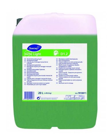 SUMA LIGHT D1.2 EMERALD MANUAL DISH LIQUID 20L (MPI C32)