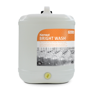 BRIGHT WASH 'NON CAUSTIC' MACHINE DETERGENT 20L (MPI C31)