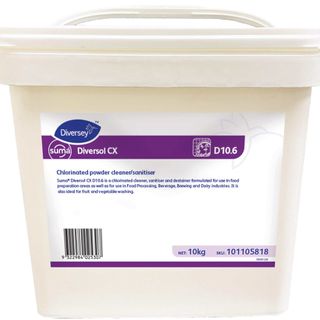 SUMA DIVERSOL CX D10.6 SURFACE SANITISER POWDER 10KG (MPI C31)