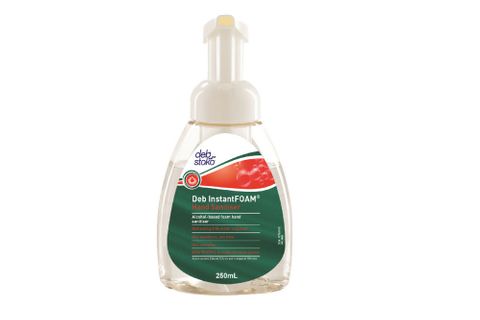 DEB INSTANTFOAM SANITISER PUMP 250ML [DG-C3] (MPI C54)