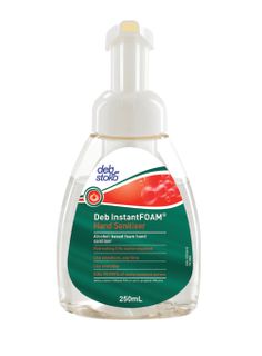 DEB INSTANTFOAM SANITISER PUMP 250ML X 6 [DG-C3] (MPI C54)