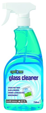 CYCLONE GLASS CLEANER TRIGGER 750ML (MPI C35)