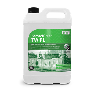 'GREEN' TWIRL LAUNDRY LIQUID DETERGENT 5L