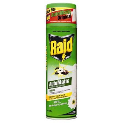 RAID AUTO NATURAL AUTOMATIC INSECT CONTROL SYSTEM AEROSOL REFILL 305G [DG-C2]