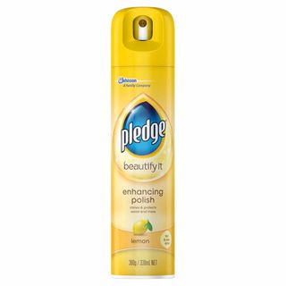 PLEDGE LEMON COUNTRY WOOD POLISH AEROSOL 330ML [DG-C2]