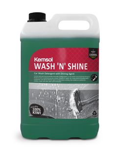 WASH N SHINE VEHICLE SHAMPOO 5L