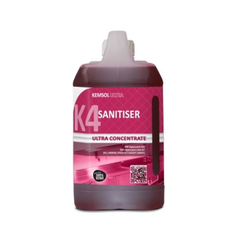 ULTRA CONCENTRATE K4 SANITISER 2L (MPI C43 & C101-87)