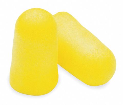 CORDED YELLOW EAR PLUGS PER PAIR