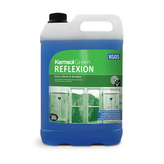 'GREEN' REFLEXION GLASS, MIRROR & WINDOWS CLEANER 5L